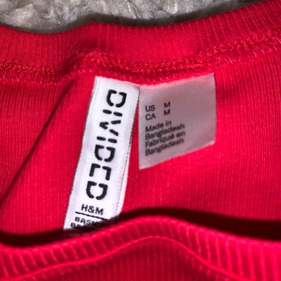 Divided Red Body Suit - Picture 3 of 4